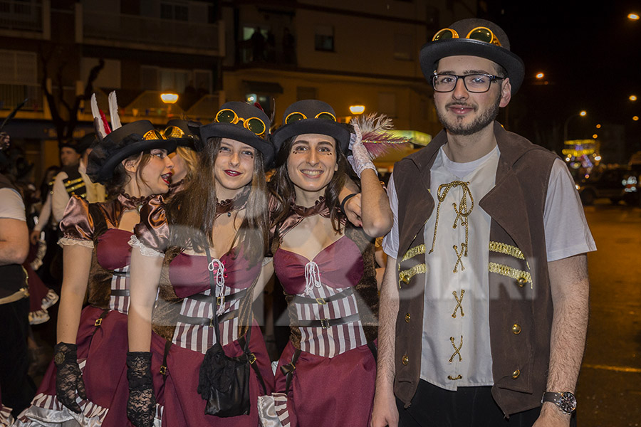 Rua del Carnaval de Les Roquetes del Garraf 2017